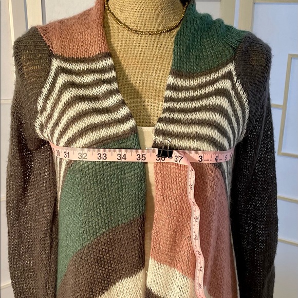 Double Zero Knit Stripe Cardigan - Picture 6 of 8